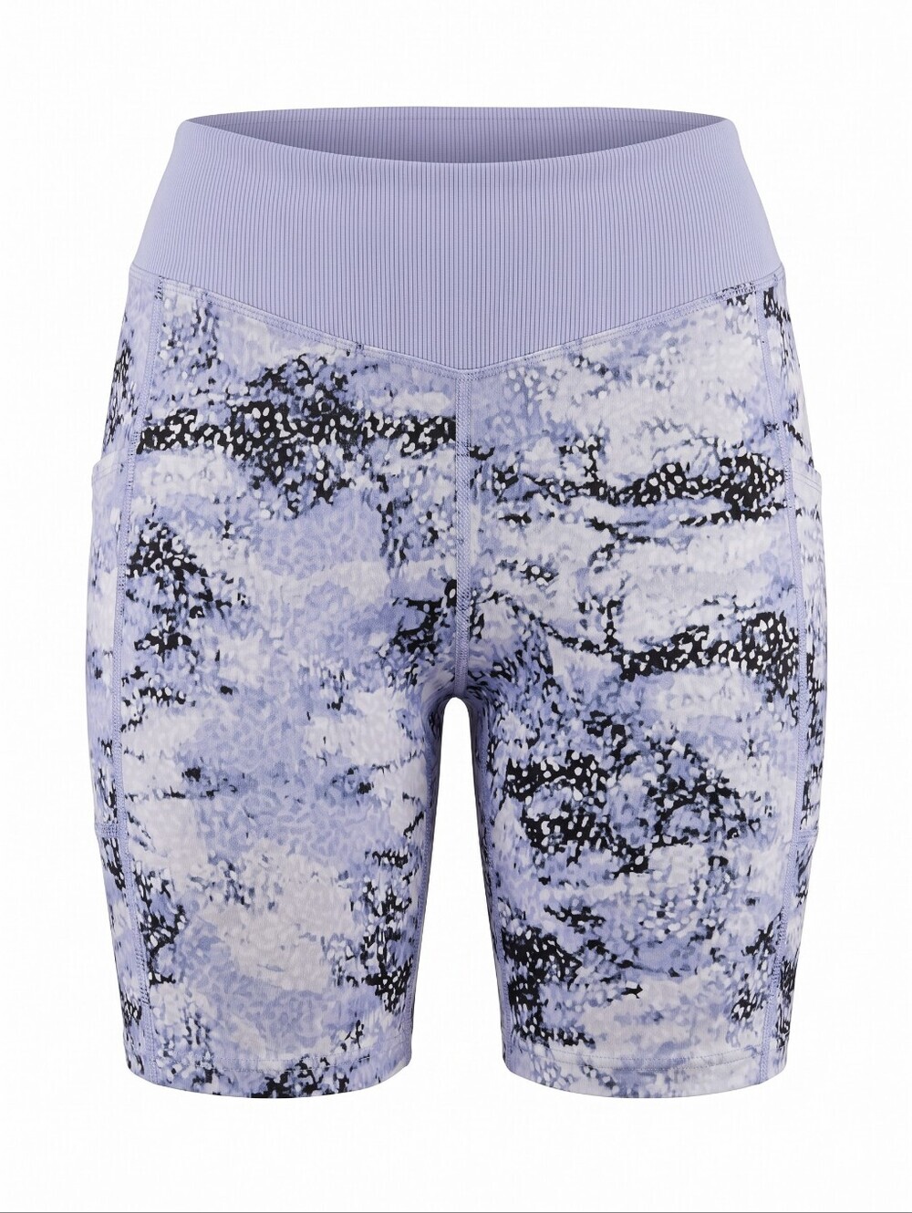 tek gear Lavender Marble Print Bike Shorts